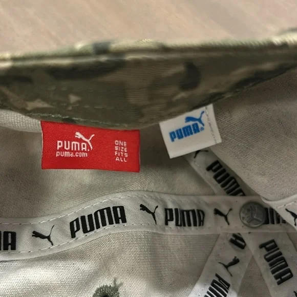 Puma Camouflage Hat Pink Puma Logo. Women’s. - Picture 5 of 6